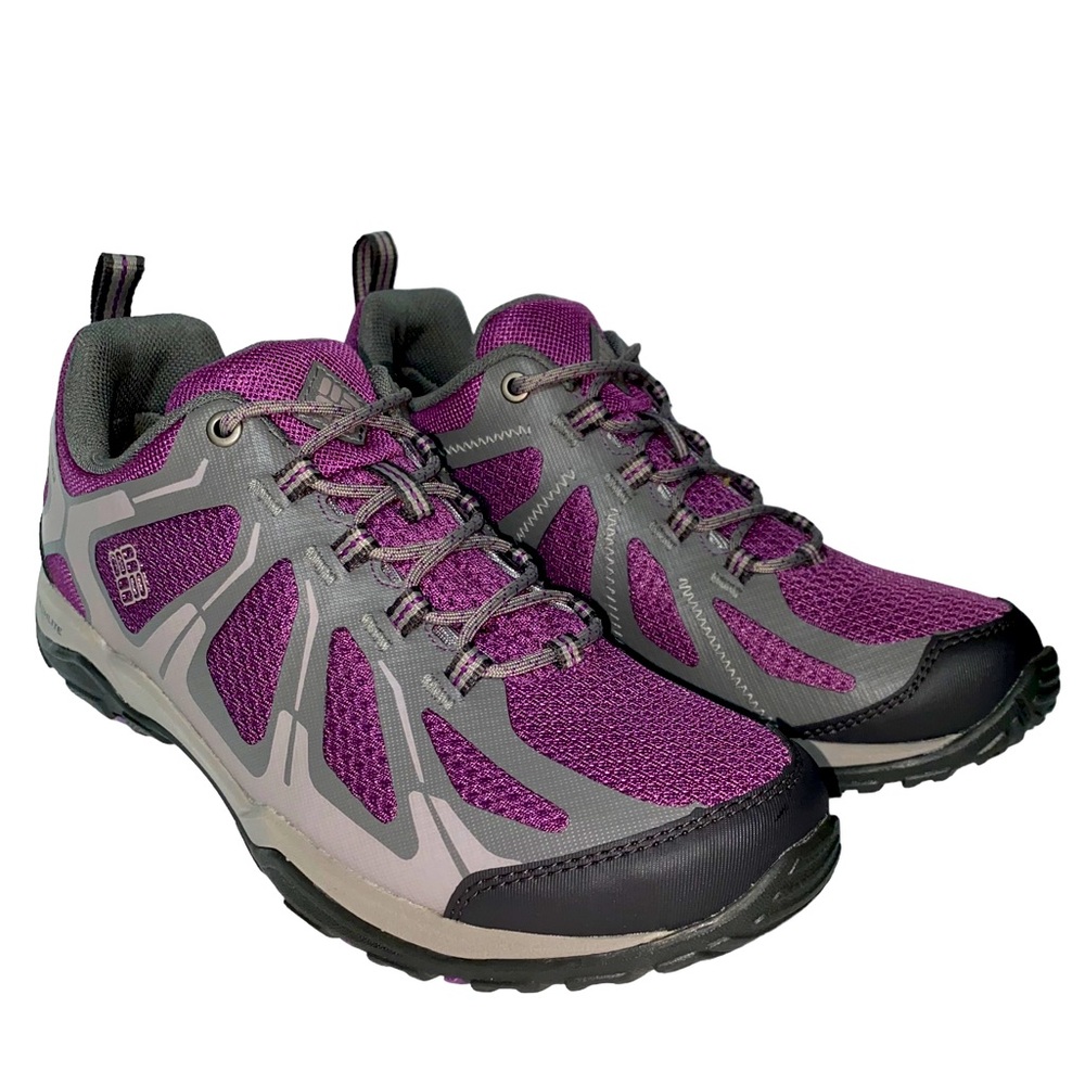 NWOT Columbia Omni-Grip Waterproof Lace-Up Hiking Shoe Size 8